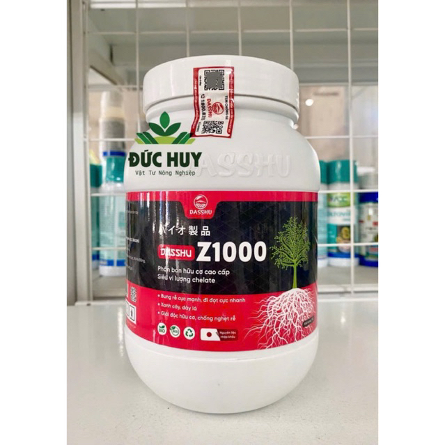 DASSHU Z1000 (1kg) - PHÂN BÓN SIÊU KÍCH RỄ & BUNG ĐỌT