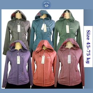 Áo khoác chống nắng nữ vải thun lạnh muối tiêu chất mềm mịn thoáng mát BIGSIZE từ 45 - 75kg - King Jeans