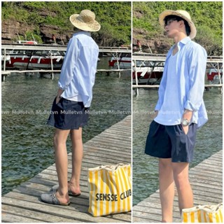 Quần Short Kaki Nam Nữ mùa hè chất liệu mềm Hot Trend Mullet