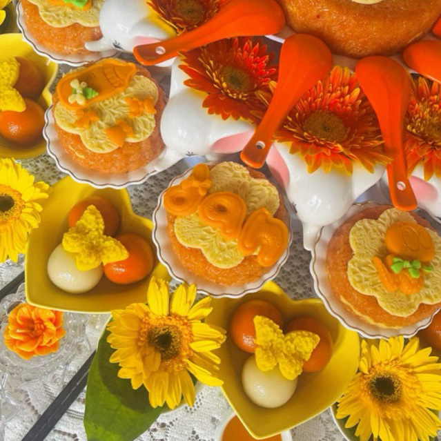 Khuôn silicon hoa hồng tim bướm hoa khuôn nhấn đậu làm rau câu socola nến hanmade