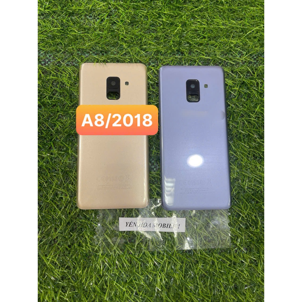 Nắp lưng thay thế các mã samsung  A8 2018 / A530  ( Tặng ngay : Keo dán màn hình / nắp lưng )
