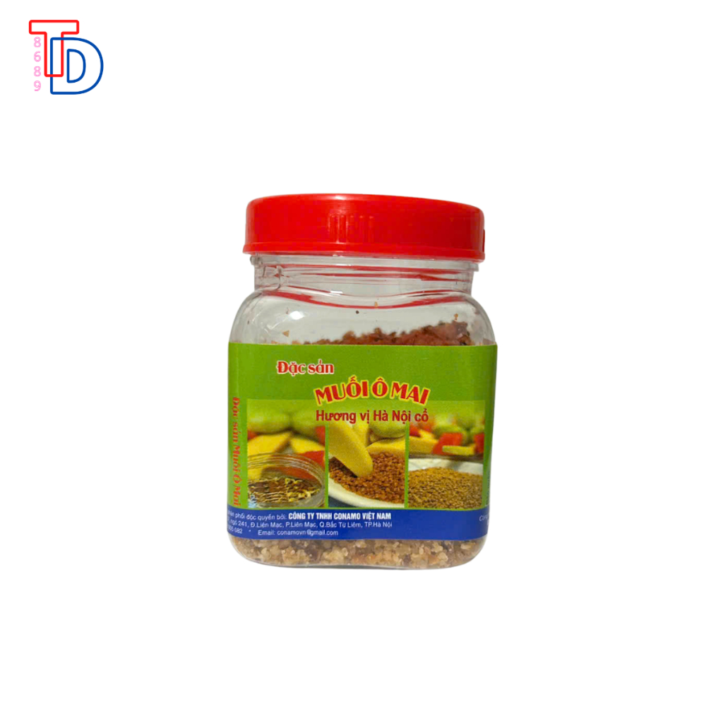 Muối ô mai xí muội chấm trái cây, thơm ngon (100g)