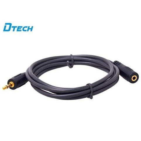 Cáp Loa Tín Hiệu Âm Thanh Cổng 3.5mm Nối Dài DTECH 1.5m DT-6215 / 3m DT-6216 /  5m DT-6217 / 10m DT-
