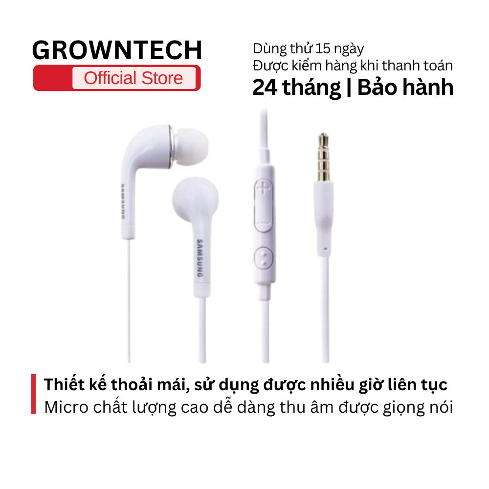 Tai nghe nhét tai 3.5mm âm thanh stereo thích hợp mọi dòng điện thoại không…
