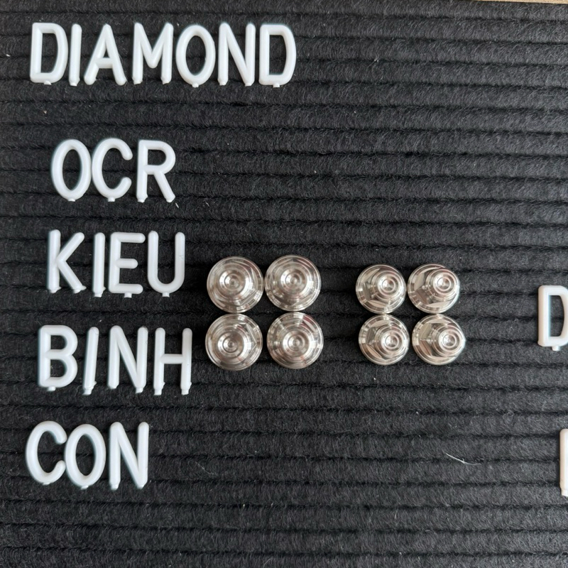 [Inox304] Combo 4 ốc đầu bò / Tán đầu bò xe Dream - Fuled