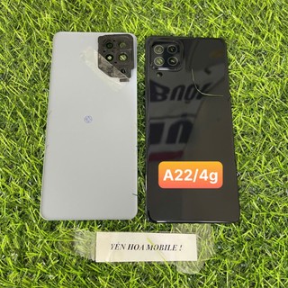 Nắp lưng thay thế các mã samsung A22 4G ( Tặng ngay : Keo dán màn hình / nắp lưng )