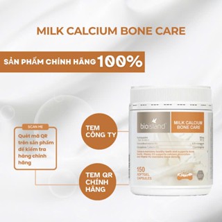 Viên uống bổ sung canxi và vitamin D3 cho mẹ bầu bio island milk calcium bone care Healthy Care