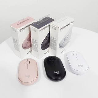 Chuột không dây Logitech M350 nhỏ gọn bo cong mềm mại độ nhạy cảm biến cao - giảm ồn tốt 