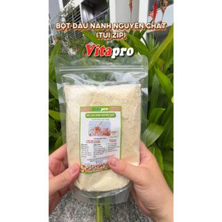  Bột đậu nành nguyên chất túi zip 0.5kg 1kg 