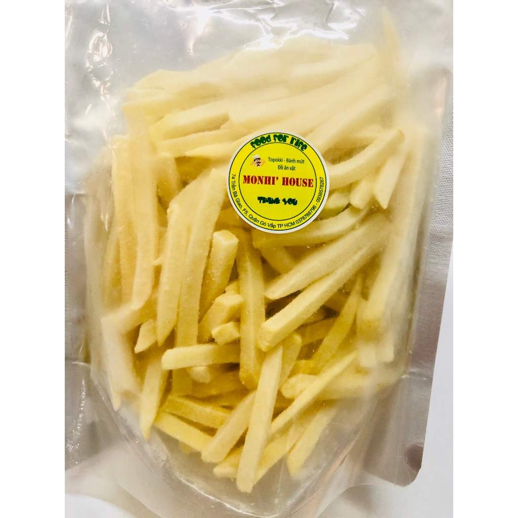 500g Khoai tây chiên cọng 7mm_(chia lẻ từ túi 1kg)