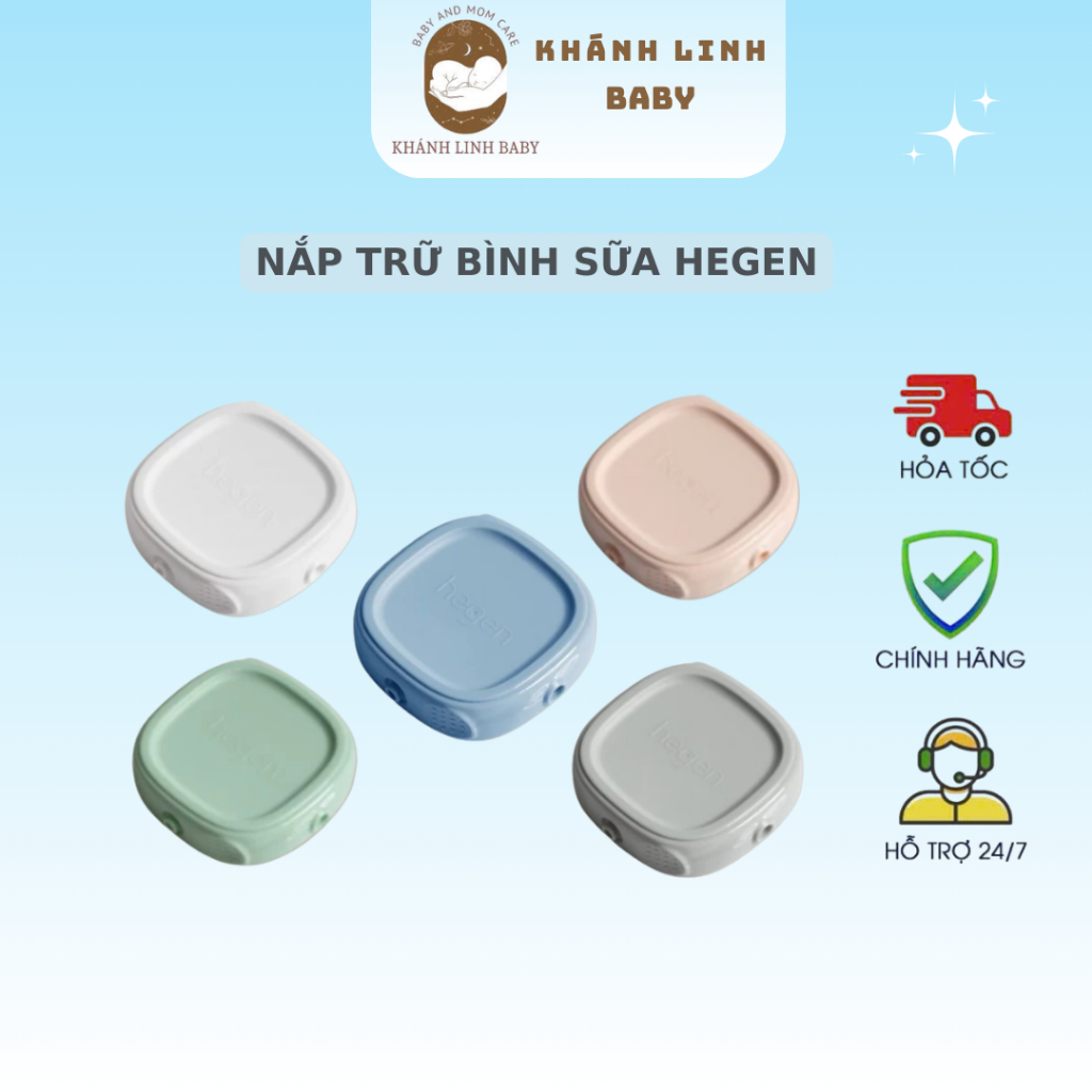 Hegen_Nắp trữ bình sữa và thức ăn_ hàng chính hãng