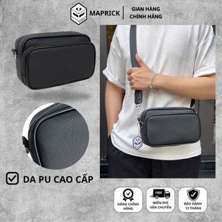   Giá mở bán  Maprick Túi Đeo Chéo Nam Da PU Cao Cấp Chống Nước Kích Thước 21x13x8cm,Hiện Đại Bảo Hành 12 Tháng_TC3 