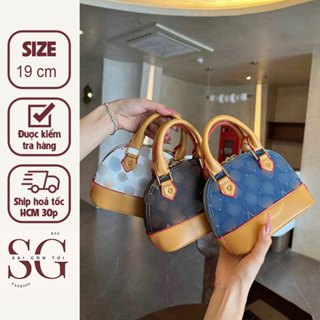 Túi cầm tay đeo chéo size 19 cho nữ, túi mini vừa điện thoại [Sài Gòn Túi]