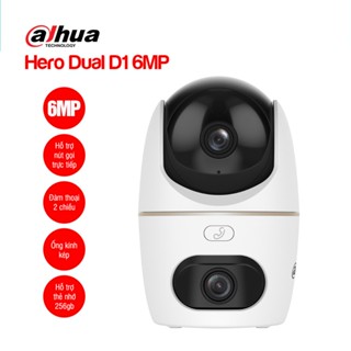 Camera Dahua 2 mắt trong nhà Hero Dual D1 H3D/H5D 6MP/10MP - Xem đêm sắc nét, bảo hành camera 2 năm chính hãng