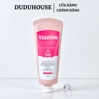  Kem dưỡng và làm mềm da tay & móng Vaseline Deep Moisture Hand & Nail Cream 60ml 
