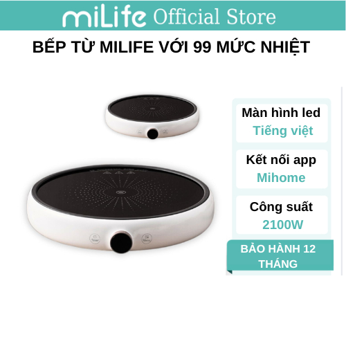 Bếp từ miLife LFT-011 (99 mức nhiệt) có kết nối App mihome / Bếp từ N3P/ N3/ N2 không kết nối app