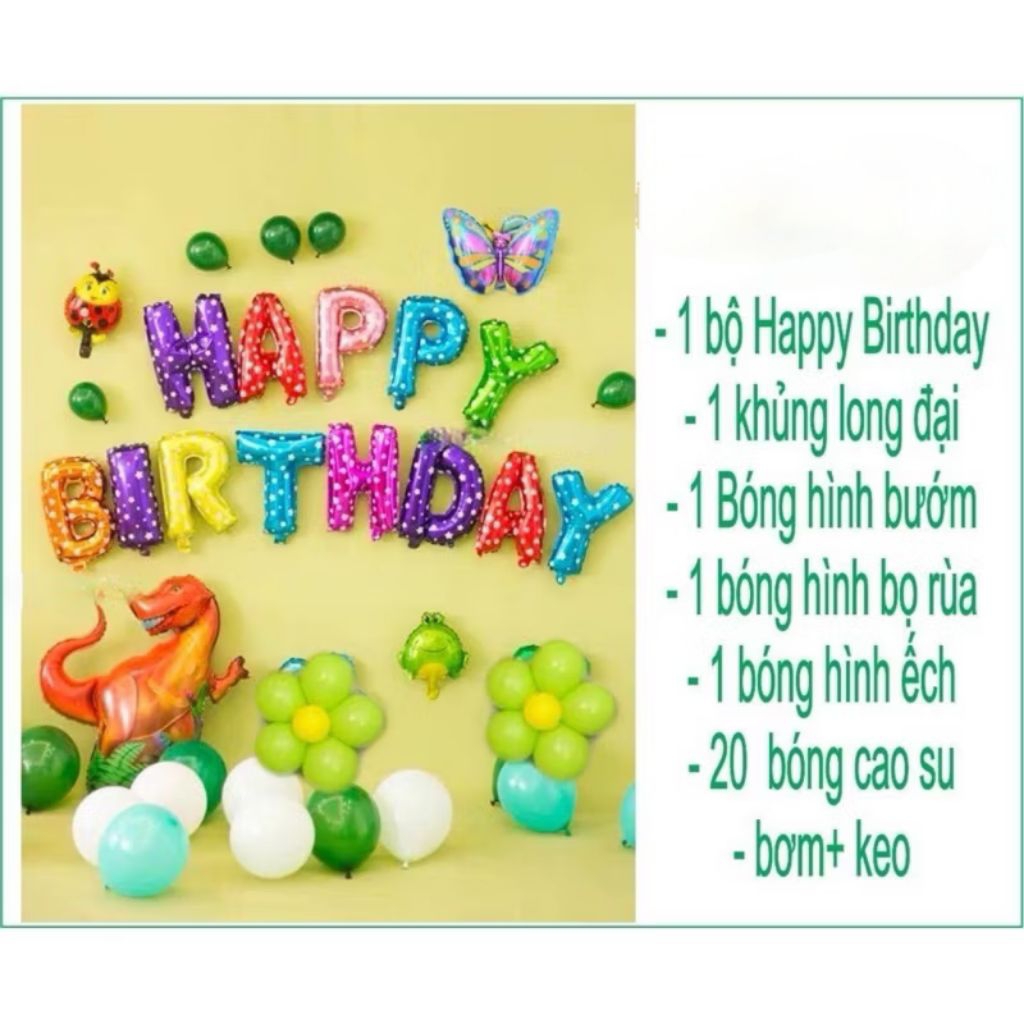 Set bóng khủng long cho bé trai