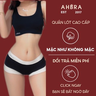 Quần Lót Nữ Viscose Cotton Cao Cấp AHBRA SQ01 Ôm Vòng 3 Thoải Mái Co Giãn Mềm Mại Hút Mồ Hôi Có Bigsize