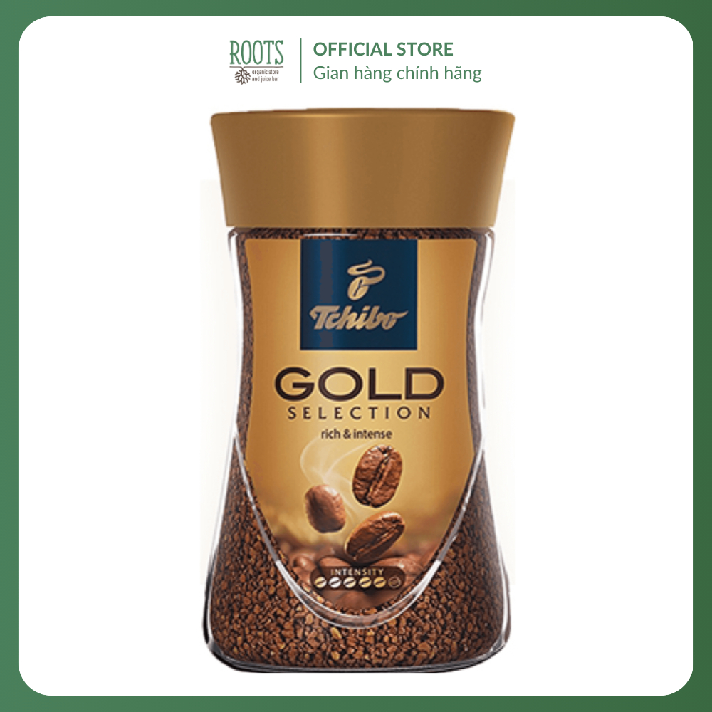 (Ship hỏa tốc) TCHIBO - Cà Phê Hòa Tan, Gold Selection Instant Coffee, 3.5 oz (100g)
