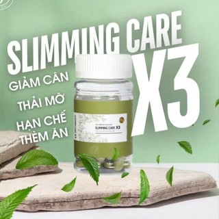  Mẫu mới 2025*Chính Hãng*  Hộp 38 viên không detox Trà Thảo Mộc Slim Care X3 sẵn hàng 