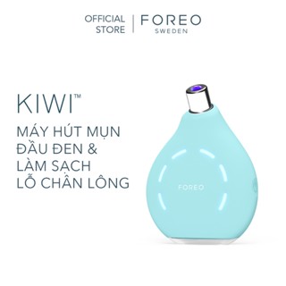FOREO KIWI Máy hút mụn đầu đen với đầu hút chân không và công nghệ ánh sáng chống viêm ngừa mụn hiệu quả
