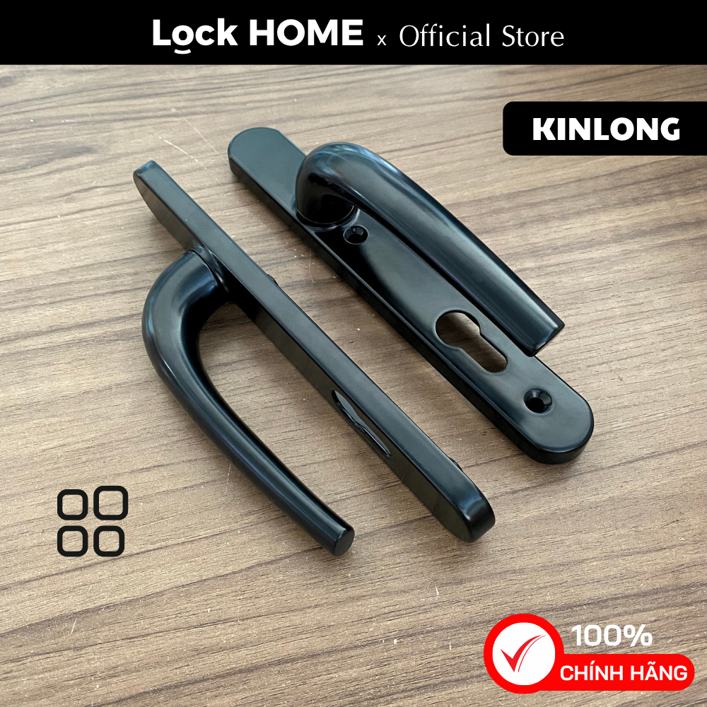 Tay gạt cửa nhôm KINLONG dùng cho cửa đi phòng ngủ