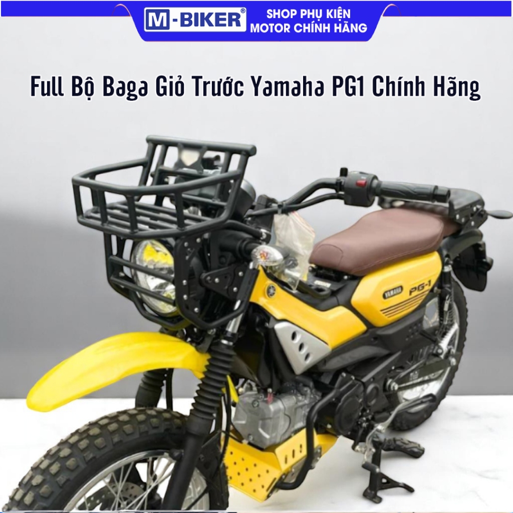 Yamaha PG1 Full Bộ Baga Giỏ Trước Yamaha PG1 Chính Hãng Phụ Kiện Chất Lượng Cao