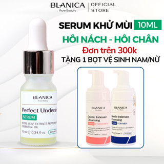 Serum khử mùi, giảm tiết mồ hôi BLANICA Perfect Underarm Serum hương bạc hà dịu nhẹ 10ml