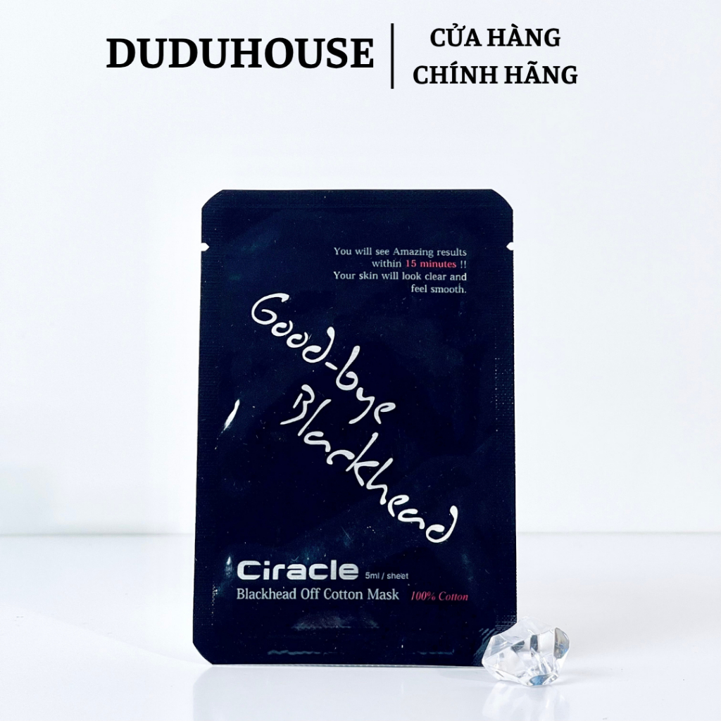 Mặt Nạ Đẩy Mụn Đầu Đen Ciracle Goodbye Blackhead Duduhouse