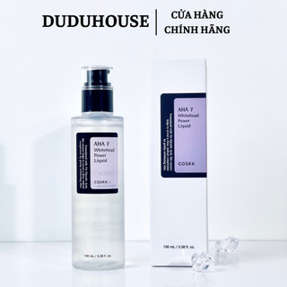 Dung dịch tẩy tế bào chết cosrx aha 7 whitehead power liquid 100ml duduhouse