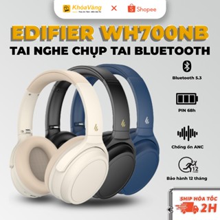 Tai Nghe Chụp Tai Bluetooth V5.3 EDIFIER WH700NB | Chống ồn chủ động ANC | Sạc nhanh | Pin 68H | Hàng chính hãng - BH12T