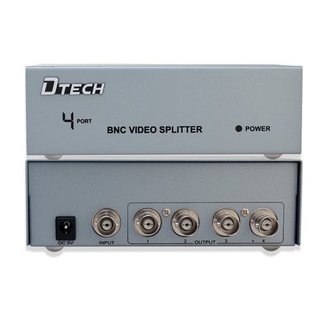 Multi bộ chia tín hiệu cổng bnc video dtech 1 ra 4 dt-7104 / 1 ra 8 dt-7108