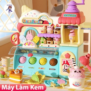  Đồ Chơi Máy Làm Kem Đất Sét - Tự Khô 36 Màu Chất Liệu Tự Nhiên Kèm Dụng Cụ Phát Triển Sáng Tạo 