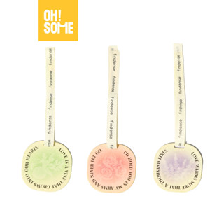 OHSOME - Túi thơm dạng nén hương hoa Love Letter Series treo tủ quần áo, phòng khách, nhà tắm, tủ giày kèm dây buộc