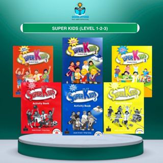 Sách tiếng Anh - Super Kids 1 2 3 (Student book + Activity Book)