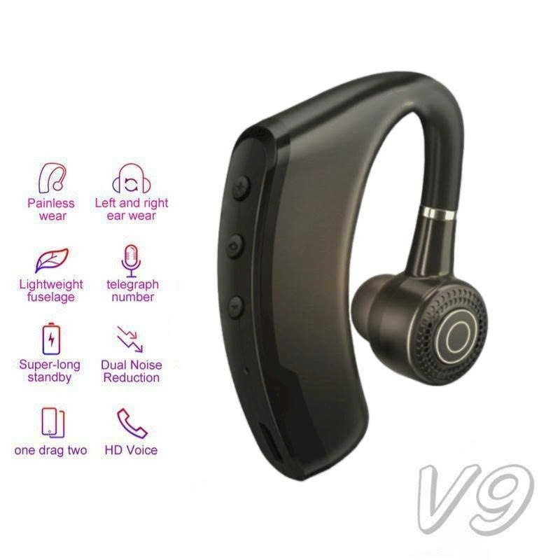 Tai Nghe Bluetooth V9 cao cấp cực chất (Đen)