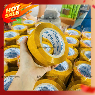 [MUA 1 TẶNG 1] Mua 1 Cuộn băng keo tặng 1 đồ cắt keo -  Trong - Đục  200Y - 4,8cm