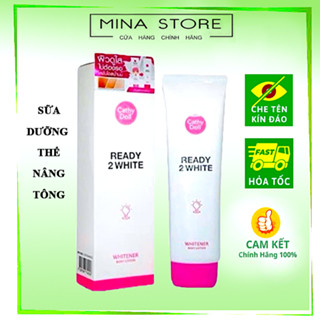   Chính hãng  Sữa dưỡng thể Cathy Doll trắng da nâng tông CathyDoll Ready 2 White Body Lotion 150ml Thái Lan - Mina Store 
