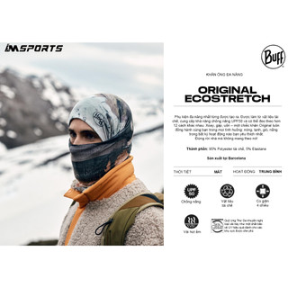 KHĂN ỐNG ĐA NĂNG BUFF ORIGINAL ECOSTRETCH CHÍNH HÃNG - IMSPORTS