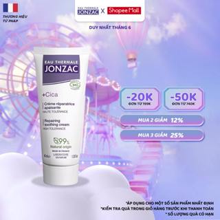 [VOUCHER 35K] Kem làm dịu kích ứng siêu phục hồi hữu cơ CICA JONZAC cho bé và cả gia đình 40ml