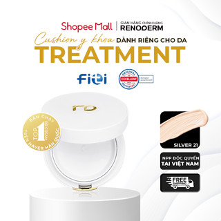 [MALL HÃNG] Phấn Nước Cushion RenoDerm DAY LONG BB CREAM SILVER Tone Sáng Che Phủ Cao Mịn Lì Phù Hợp Da Dầu Da Treatment
