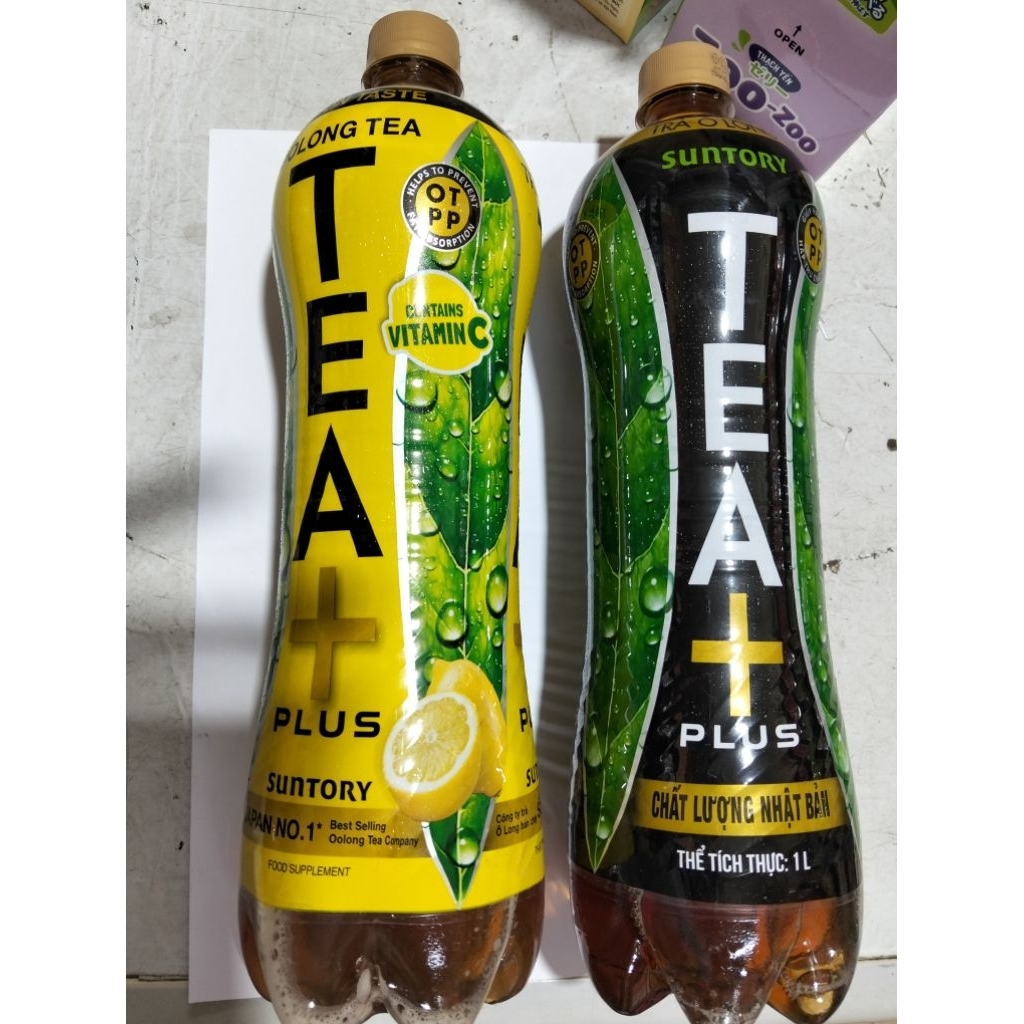 trà Olong tea plus 1l
