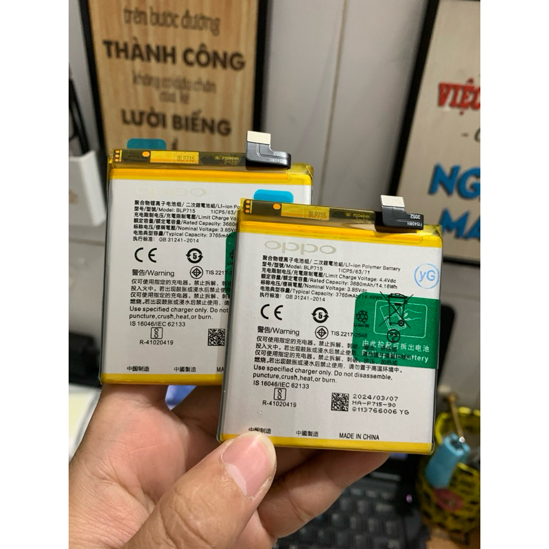 Pin Oppo K3 Zin Dung Lượng Chuẩn 3765mAh Mã BLP715