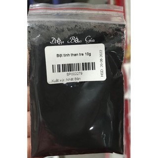 Bột tinh than tre làm bánh 10gram