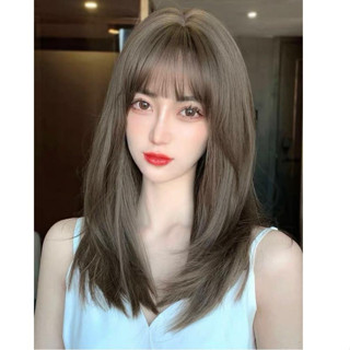 Tóc giả nguyên đầu nữ layer 8258, tặng kèm lưới trùm wig, lolita