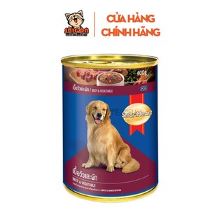 [Combo] Pate Smartheart lon 400g – Thức Ăn Ướt Cho Chó, Bổ Sung Dinh Dưỡng Mỗi Ngày