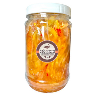 Mắm Tép / Tôm Trộn Đu Đủ 500g – Vị Mặn Mặn, Giòn Ngon, Ăn Liền