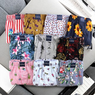 (Có Túi) Quần Đùi Nam YOU KATE Cotton Mềm Mịn Có Túi Tiện Dụng Họa Tiết Đẹp Size 45-95kg.