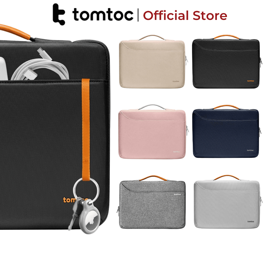 Túi chống sốc cho Macbook/Laptop Tomtoc Spill-Resistant size 13"/13.6"/14"/15"/16" chính hãng (A22)
