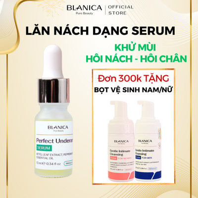 Serum hôi nách BLANICA 10ml, giảm tiết mồ hôi phù hợp với nhiều loại da